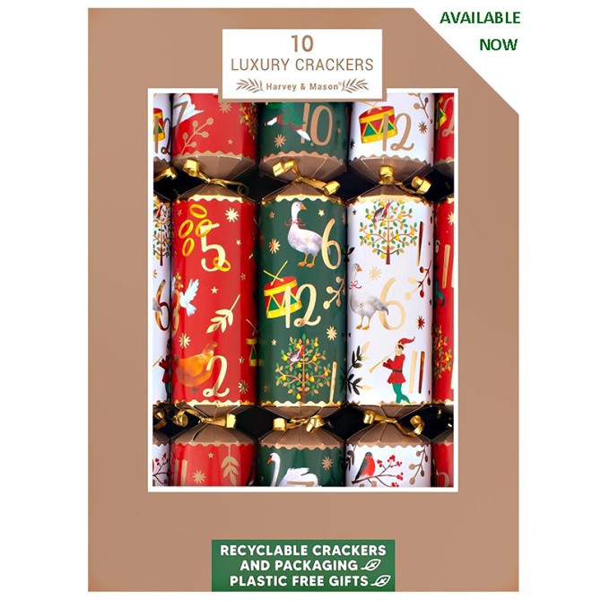 Twelve Days of Christmas Crackers