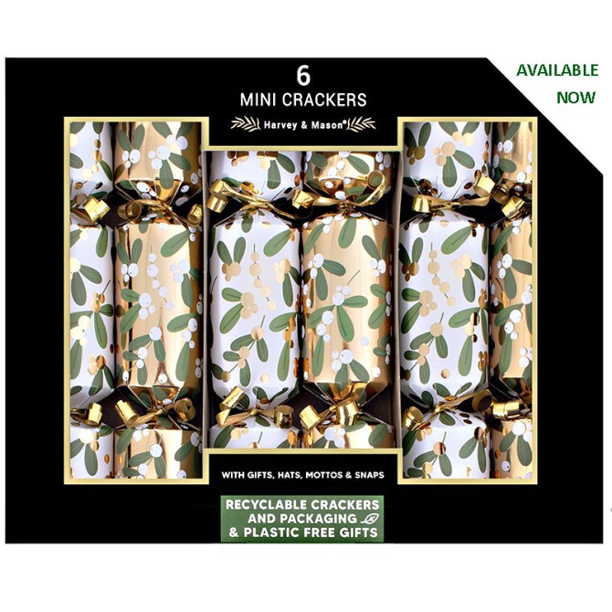 Mini Mistletoe Crackers