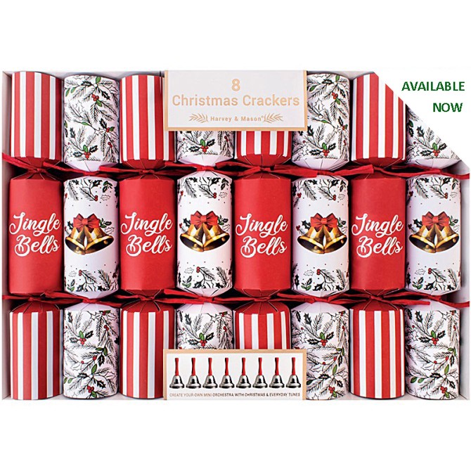 Christmas Bell Musical Crackers