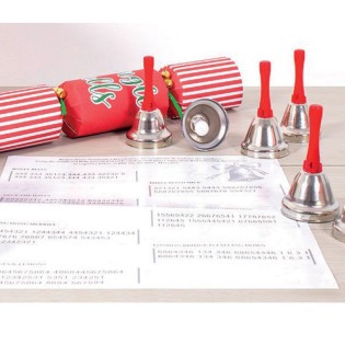 Christmas Bell Musical Crackers