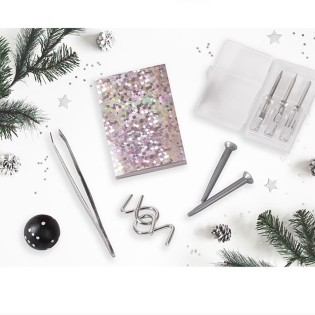Mini Silver Snow Crackers