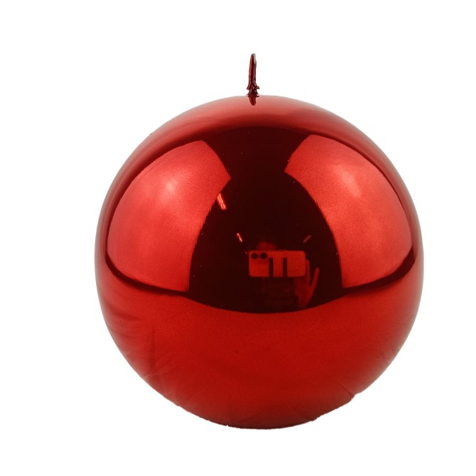 Red Metallic Ball 15cm