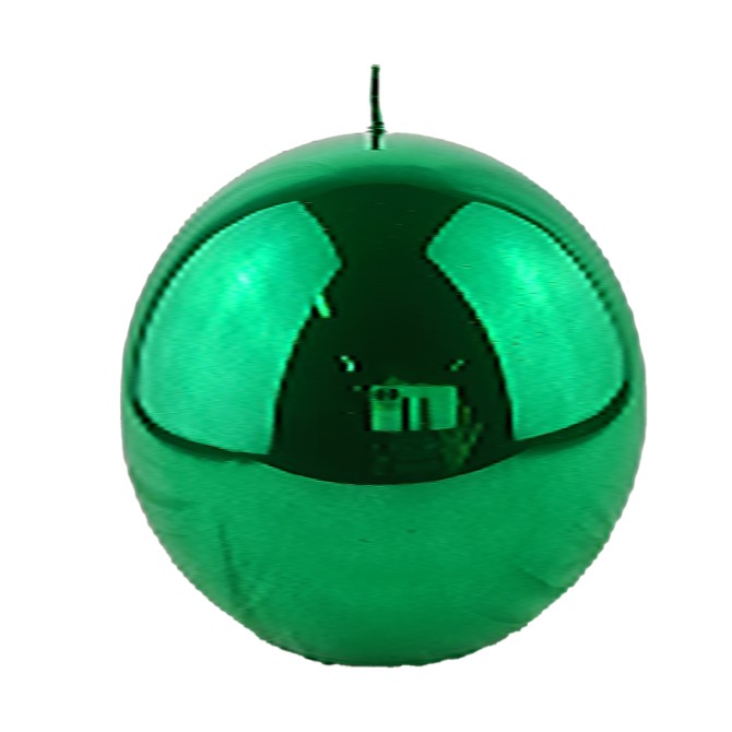 Green Metallic Ball 15cm