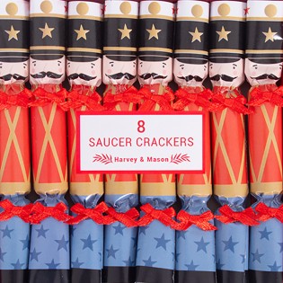 Soldier and Santa Saucer Crackers