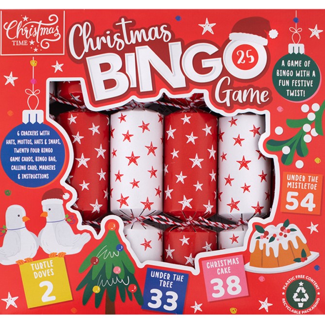 Christmas Bingo Crackers