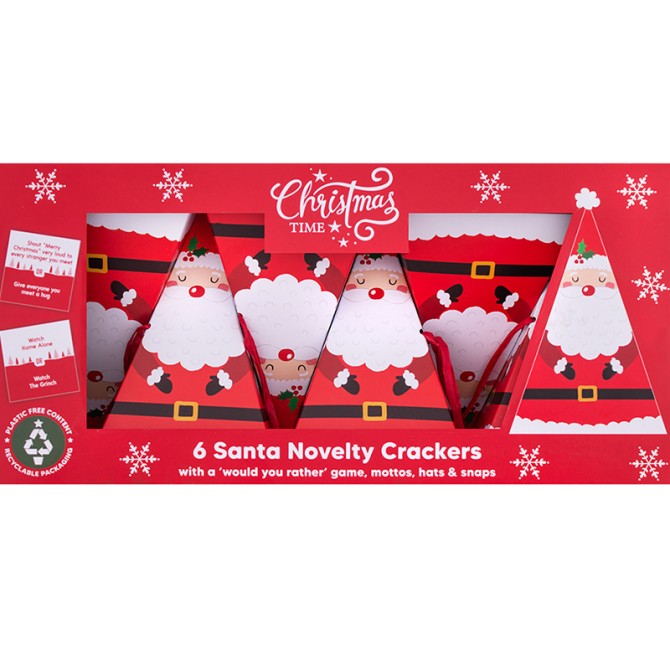 Santa Novelty Crackers