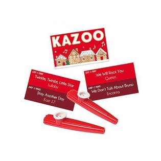 Gingerbread Kazoo Crackers