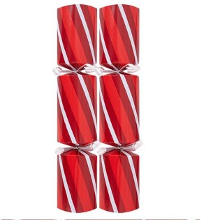 Santa Stripe Musical Whistles Crackers